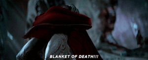  Drax the Destroyer vs. The плащ of Levitation aka Blanket of Death -Avengers: Infinity War