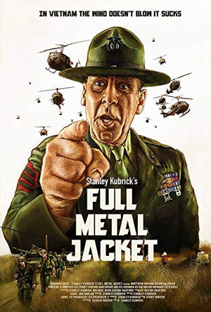  Full Metal जैकेट (1987) Poster