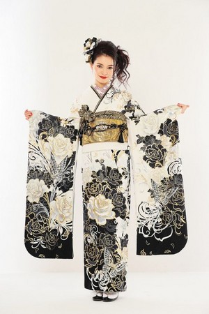  Japanese кимоно