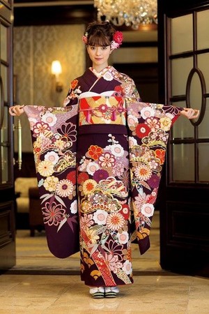  Japanese кимоно