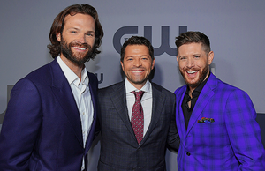  Jared Padalecki, Misha Collins, and Jensen Ackles May 16, 2019 The CW Network 2019 Upfronts