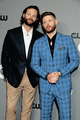 Jared Padalecki and Jensen Ackles May 16, 2019 The CW Network 2019 Upfronts – Red Carpet  - supernatural photo