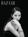 Jisoo for Harpers Bazaar Korea Magazine May 2019 Issue - black-pink photo