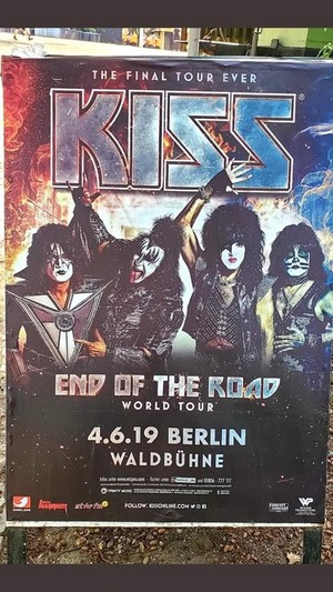  吻乐队（Kiss） ~Berlin Germany...June 4, 2019 (Waldbühne)