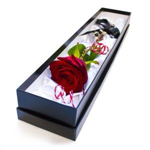 Long-Stem Rose In A Box
