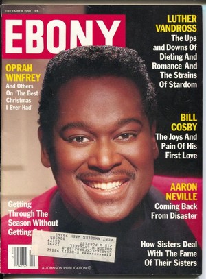 Luther Vandross On The Cover Of Ebony