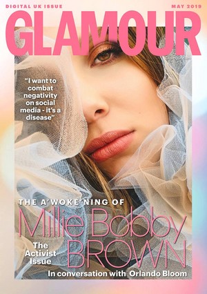 Millie Bobby Brown - Glamour UK Cover - 2019
