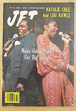  Natalie Cole And Lou Rawls On The Cover Of Jet