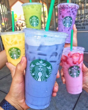  One Color Starbucks Drinks
