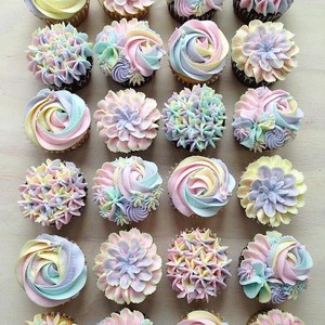 Pastel Cupcakes