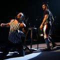 Raw 6/17/19 ~ Seth Rollins attacks Elias with steel chair - wwe photo