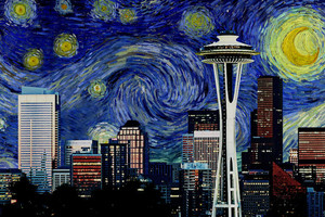 Starry Night Seattle