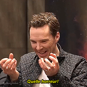  Tom w/Benedict Cumberbatch: What super powers would tu like?