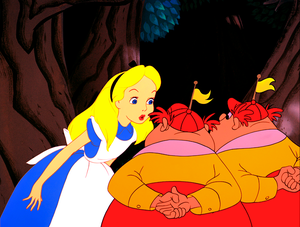  Walt Disney Screencaps - Alice, Tweedle Dee & Tweedle Dum