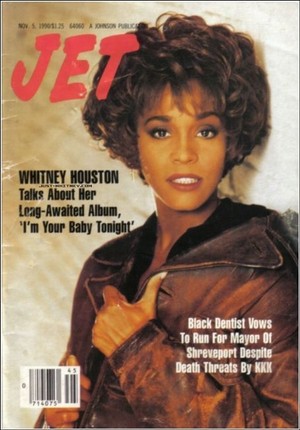 Whitney Houston On The Cover Of Jet