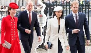  William and Kate and Harry and Meghan 11