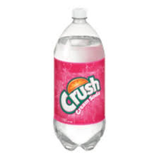 2-Liter Bottle Of Crush Cream Soda