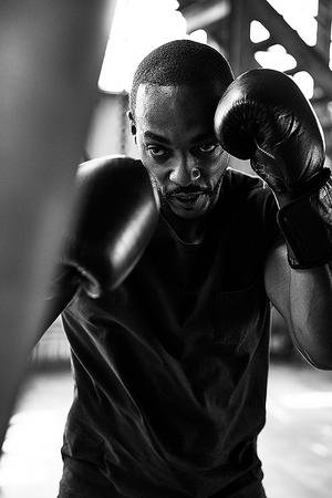 Anthony Mackie photographed by Ture Lillegraven for Men’s Health (2019)