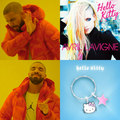 Avril Lavigne vs. Slayyyter - music fan art