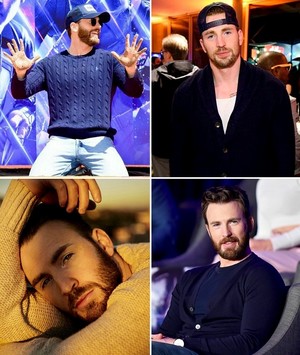  Chris Evans plus sweaters (bc we Любовь a dork who likes to be cozy)