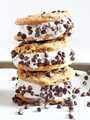 Cookie Ice Cream Sandwiches - dessert photo