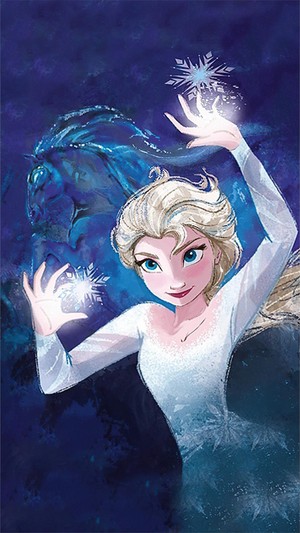  Elsa Phone 壁紙