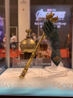  Elsa’s Orb and Scepter at D23 expo