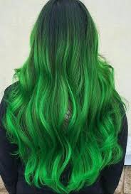  Green Haircolor