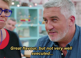  James Acaster being hilariously relatable on the Great British Bake Off