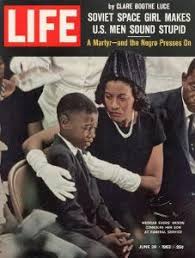 Medgar Evans Funeral On The Cover Of Life