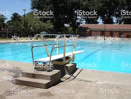 Pool With A Diving Board