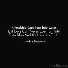 Quote Pertaining To Love And Friendship