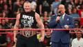 Raw 7/15/19 ~ Brock Lesnar celebrates his championship - wwe photo