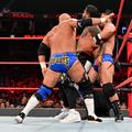 Raw 7/8/19 ~ The Miz/Usos vs Elias/The Revival - wwe photo