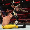 Raw 8-5-19 ~ Andrade vs Rey Mysterio - wwe photo