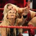 Raw 8/5/19 ~ Trish Stratus/Natalya vs Charlotte Flair/Becky Lynch - wwe photo