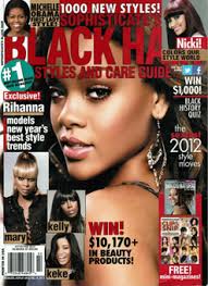 Rhianns On The Cover Of Black Hair