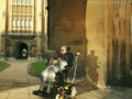 Stephen Hawking Lou Todd British comedy - random photo