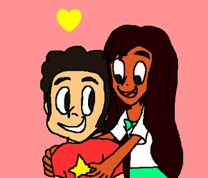  Steven Universe and Connie Together