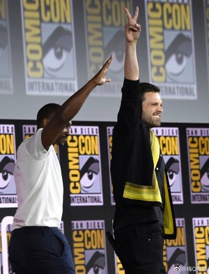  The فالکن and The Winter Soldier -2019 Marvel Comic Con