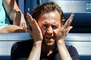 Tom Hiddleston at the US Open (September 2019)