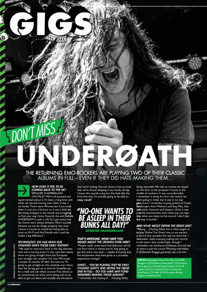 Underoath Kerrang!