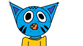 my gumball charecter...its the first one i made on the computer so i am posting it, what do u think? - random fan art