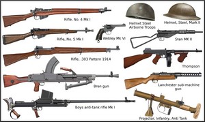  ww2 - British individual weapons