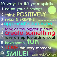  10 Ways To Lift Your Spirits