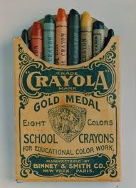 1903 Edition Of Crayola Crayons