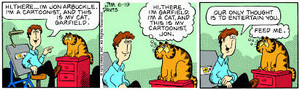 1978 Garfield Comic Strip Debut