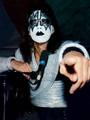 Ace ~Valencia, California...May 19, 1978 (Phantom Press Conference - Magic Mountain Amusement Park) - kiss photo