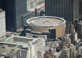 Aerial View Of Madison Square Garden