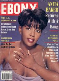 Anita Baker On The Cover Of Ebony